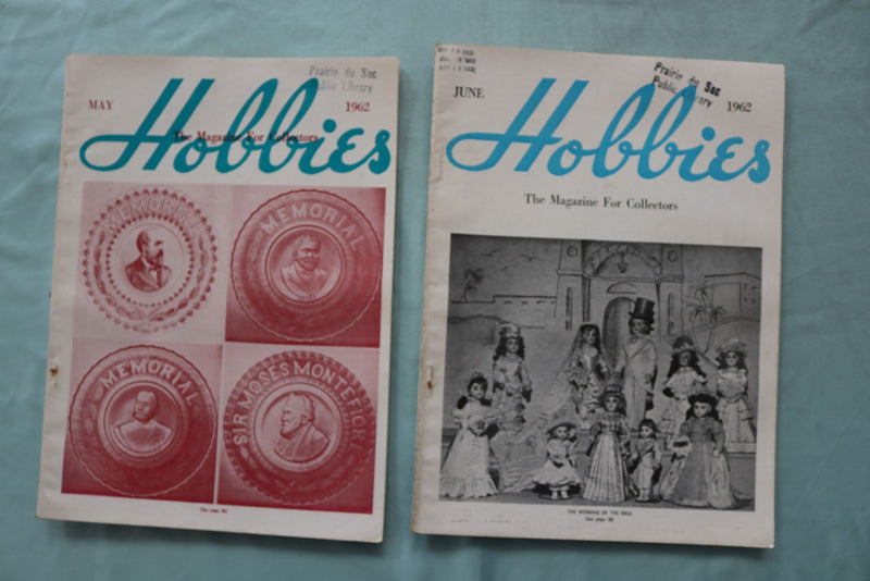 1962 HOBBIES MAGAZINE - COMPLETE YEAR - LOT OF 12 - O 3963