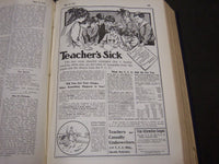 1917 JANUARY-DECEMBER JOURNAL OF EDUCATION BOUND VOLUME - COMPLETE YEAR - R 889