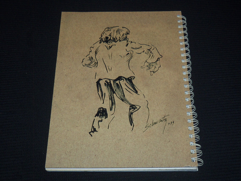 2001 DRAWING MUSIC TANGLEWOOD SKETCHBOOKS - SOL SCHWARTZ INSCRIBED - KD 4585C