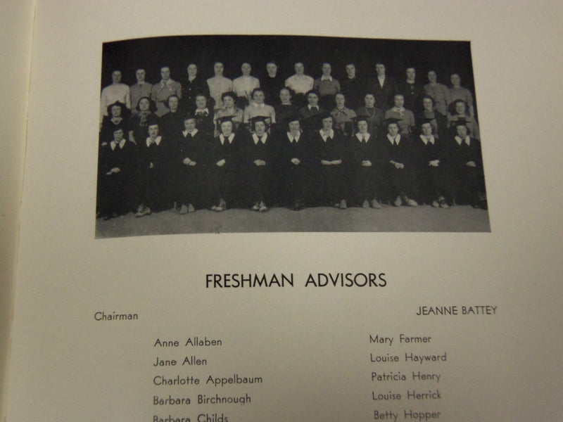 1938 EROMDIKS SKIDMORE COLLEGE YEARBOOK SARATOGA SPRINGS NEW YORK - YB 669