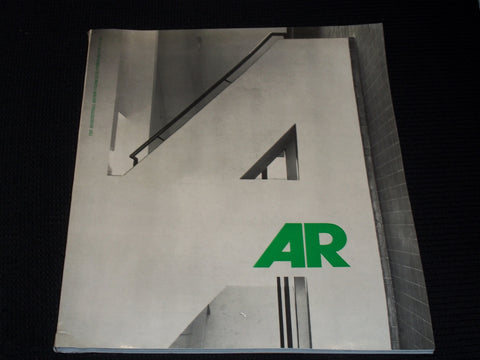 1975 JUNE ARCHITECTURAL REVIEW MAGAZINE - UNIVERSITY COLLEGE COVER - E 2934