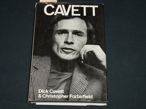 1974 CAVETT HARDCOVER BOOK INSCRIBED BY DICK CAVETT & PORTERFIELD - D 452