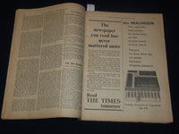 1961 SEPT 22 NEW STATESMAN WEEK-END REVIEW MAGAZINE - AFTER HAMMARSKJOLD- K 2055