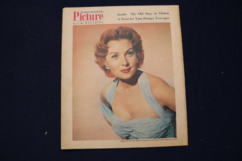 1956 DECEMBER 2 DES MOINES PICTURE MAGAZINE - RHONDA FLEMING COVER - E 23162