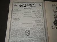 1927 NOVEMBER THE AMERICAN LEGION MAGAZINE - NICE COVER - ST 4878