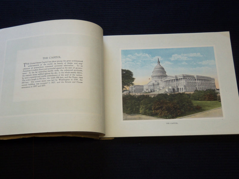 1900'S WASHNGTON THE NATIONS CAPITAL VIEW BOOK - GREAT PHOTOS - J 7295