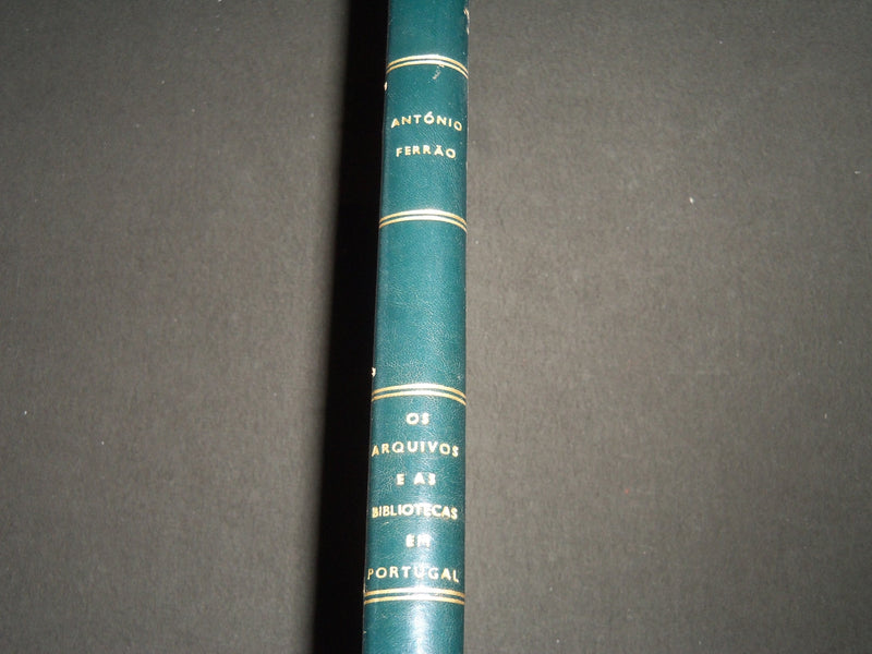 1920 OS SERVICES DAS BIBLIOTECAS DO ESTADO EM PORTUGAL PORTUGUESE BOOK - KD 4052