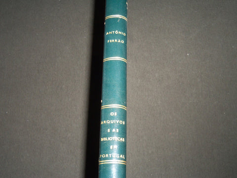 1920 OS SERVICES DAS BIBLIOTECAS DO ESTADO EM PORTUGAL PORTUGUESE BOOK - KD 4052