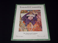 1931 DECEMBER 15 TOWN & COUNTRY MAGAZINE - LEON GASPARD FRONT COVER - E 2548
