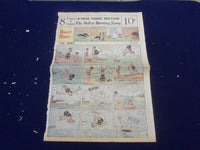 1929-1930 THE DALLAS MORNING NEWS SUNDAY COLOR COMICS - LOT OF 5 - NP 5190
