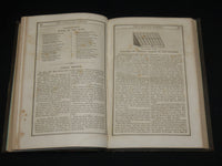 1853 THE FARM AND GARDEN MAGAZINE BOUND VOLUME - NICE ILLUSTRATIONS - KD 7397