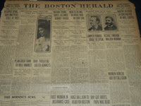 1906 APRIL 14 THE BOSTON HERALD NEWSPAPER - VESUVIUS DYING SAY MATTEUCI - BH 273