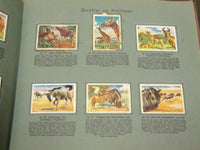 1930'S RICH'S SERIE AF DYRENES VERDEN ANIMAL TOBACCO CARDS ALBUM - KD 3181
