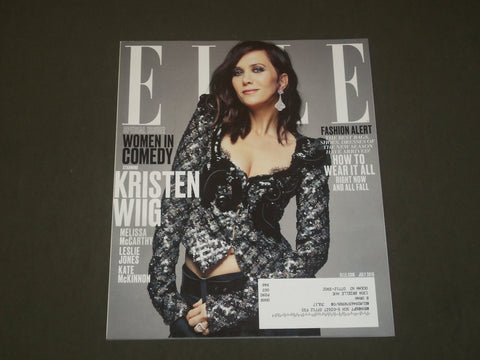 2016 JULY ELLE MAGAZINE - KRSITEN WIIG COVER - B 1819