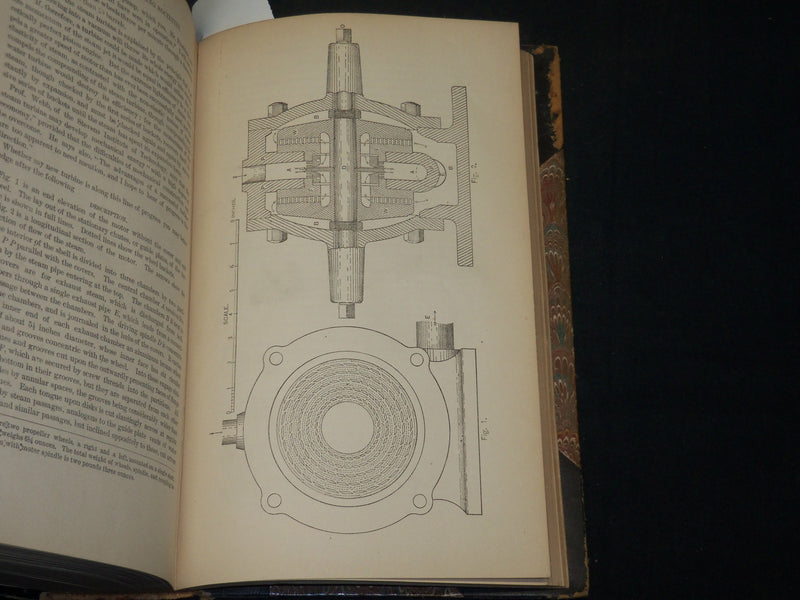 1889 ASSOCIATION OF ENGINEERING SOCIETIES JOURNAL BOUND VOLUME NO. 8 - KD 5931