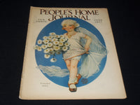 1927 JUNE PEOPLE'S HOME JOURNAL MAGAZINE NICE ILLUSTRATED COVER ART - E 2803