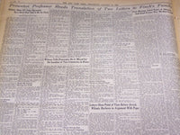 1935 JAN 30 NEW YORK TIMES - HAUPTMANN LETTERS DISCREDIT STORY ON FISCH- NT 1947