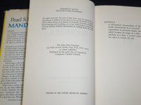 1957-1970 PEARL S. BUCK NOVELS LOT OF 2 - LETTER FROM PEKING- MANDALA - KD 3905G