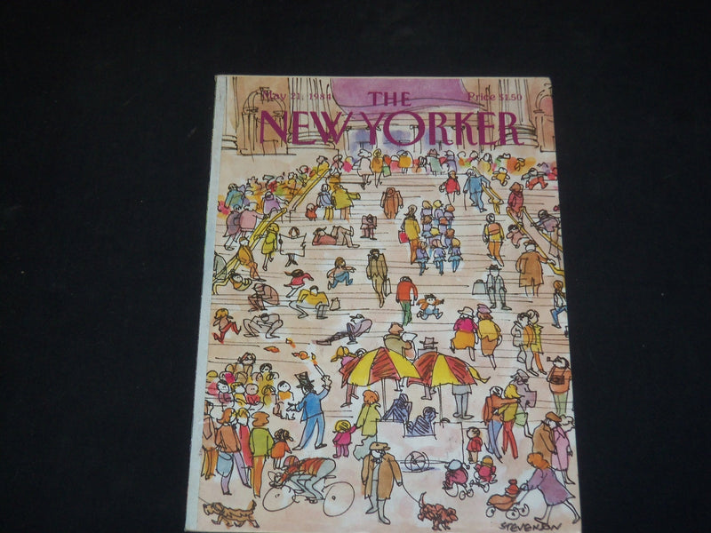 1984 MAY 21 THE NEW YORKER MAGAZINE - ILLUSTRATED COVER - NY 1293