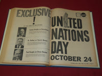 1962 RWDSU RECORD NEWSPAPER BOUND VOLUME NO. 9 - RETAIL - WHOLESALE - R 15I