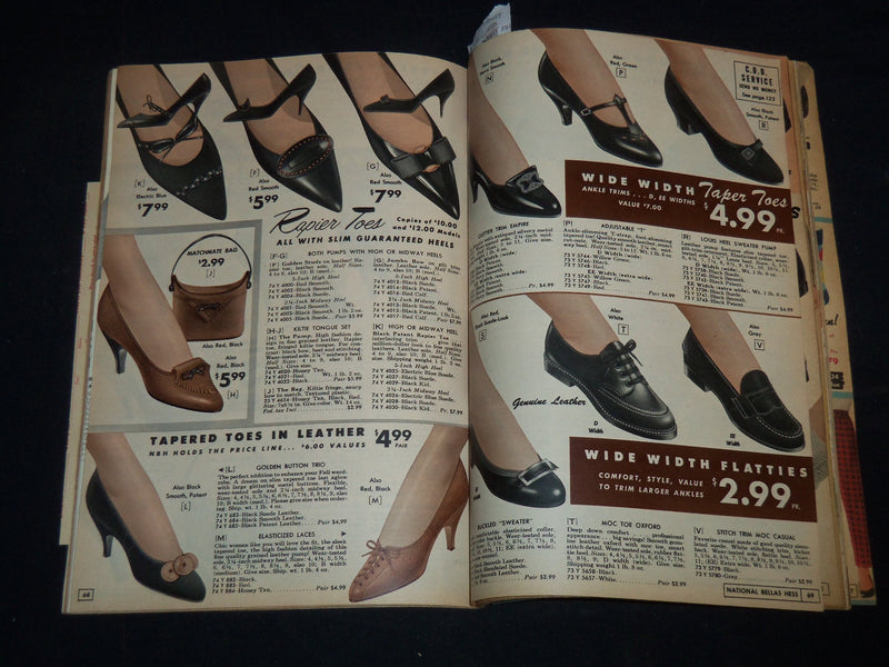 1959-1960 FALL-WINTER NATIONAL BELLAS HESS BARGAINS CATALOG - J 9131