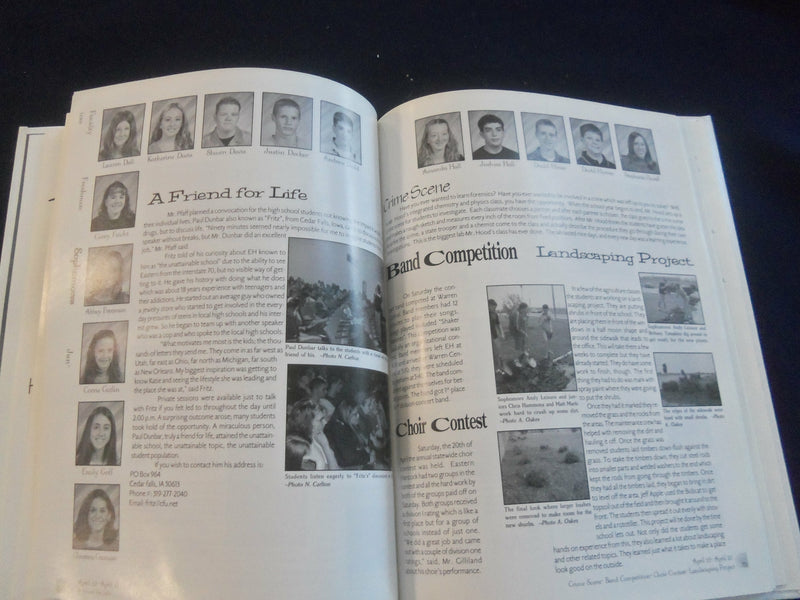 2002 ROYAL DECREE EAST HANCOCK HIGH SCHOOL YEARBOOK- CHARLOTTESVILLE, IN-YB 2729