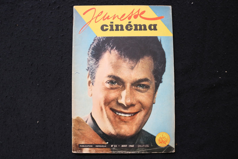 1960 AUGUT JEUNESSE CINEMA MAGAZINE - TONY CURTIS COVER - E 26114