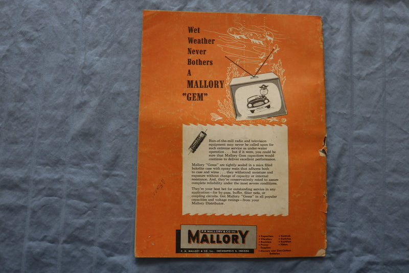 1958 MARCH RADIO & TV NEWS MAGAZINE - STEREOPHONIC SOUND COVER - ST 1005E
