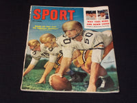 1957 NOVEMBER SPORT MAGAZINE - DON STEPHENSON NFL MLB NBA NHL - E 8