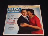 2009 JANUARY 16 BOSTON SUNDAY HERALD USA MAGAZINE - THE OBAMAS - E 5287