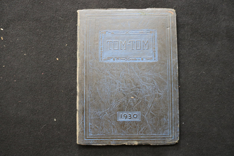 1930 TOM TOM OWEGO FREE ACADEMY YEARBOOK - OWEGO NEW YORK - SOFTCOVER - YB 3475