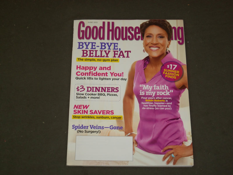 2012 JUNE GOOD HOUSEKEEPING MAGAZINE - ROBIN ROBERTS COVER - B 3933