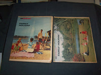 1962 & 1965 NY SUNDAY NEWS COLOROTO MAGAZINE - FAMILY HOLIDAY- LOT OF 2 -NP 3460