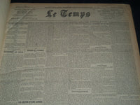 1932 JANUARY-MARCH LE TEMPS FRENCH NEWSPAPER BOUND VOLUME - VB 6