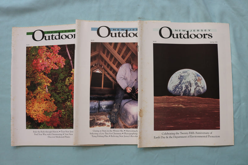 1986-1998 NEW JERSEY OUTDOORS MAGAZINE - LOT OF 30 - O 3762