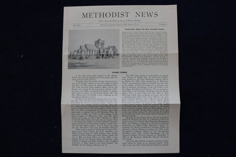 1950 FALL METHODIST NEWS - CORNELL UNIVERSITY - ITACA, NEW YORK - K 1614