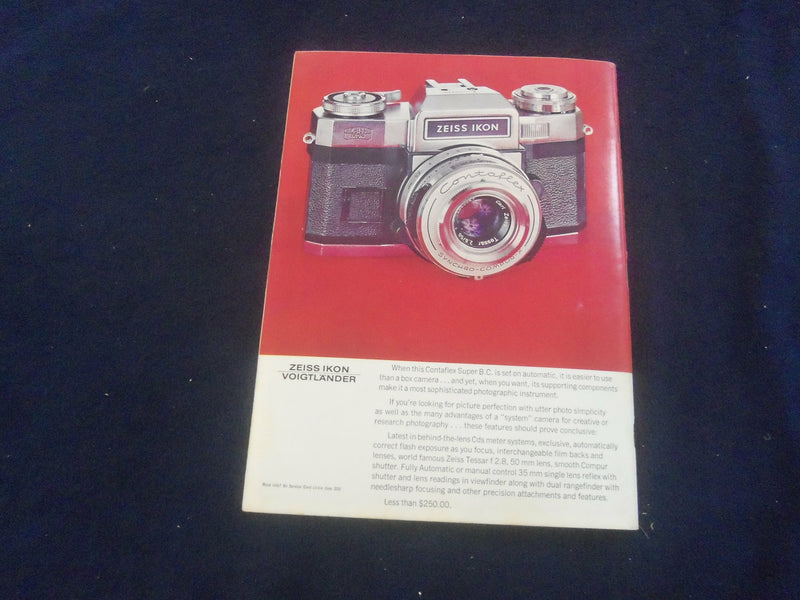 1967 FALL PHOTOGRAPHIC APPLICATIONS IN SCIENCE AND TECHNOLOGY MAGAZINE -SP 4714M