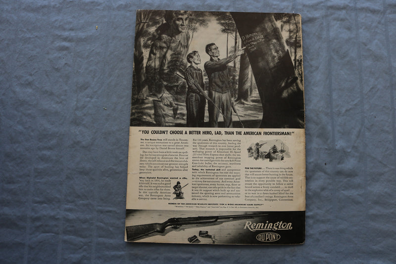 1942 JUNE SPORTS AFIELD MAGAZINE - BACK PACKING VACATIONS COVER - SP 6174F