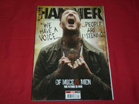 2015 APRIL METAL HAMMER MAGAZINE ISSUE NO. 268 - OF MICE & MEN COVER - RC 384