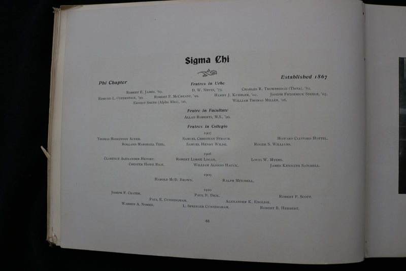 1908 THE MELANGE LAFAYETTE COLLEGE YEARBOOK - EASTON, PENNSYLVANIA - YB 3498