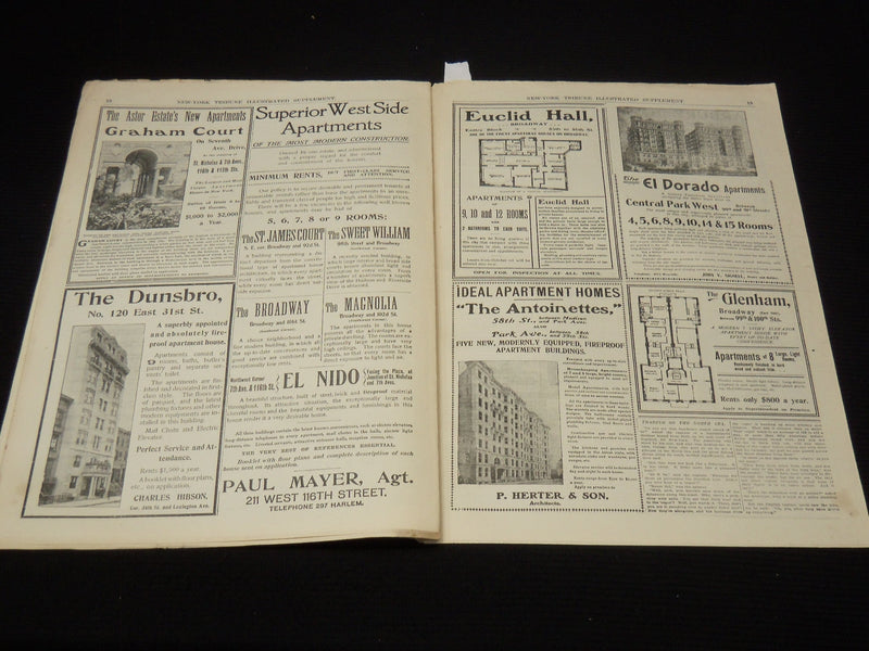 1902 AUG 17 NEW YORK TRIBUNE ILLUSTRATED SUPPLEMENT - OLIVER W. HOLMES - NP 9015