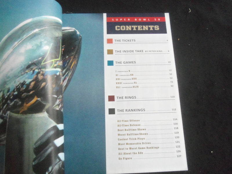 2016 SPORTS ILLUSTRATED MAGAZINE - 50 YEARS OF THE SUPER BOWL - B 4077P