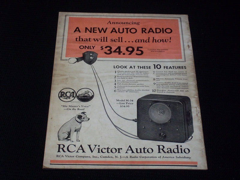 1933 JUNE RADIO-CRAFT MAGAZINE VERY NICE COVERS & ADS - E 358
