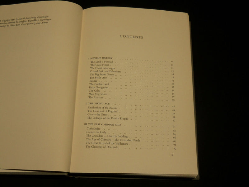 1960 A HISTORY OF THE KINGDOM OF DENMARK BOOK BY PALLE LAURING - KD 2765G