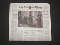 2023 SEPTEMBER 26 NEW YORK TIMES - AID FOR UKRAINE STOKES U.S. FEUD OVER BUDGET