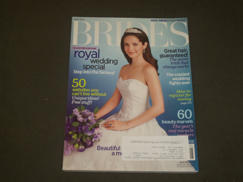 2011 MAY BRIDES MAGAZINE - NICE COVER, PHOTOS & ARTICLES - B 2205