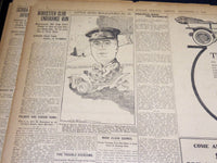 1909 NOV 7 THE BOSTON HERALD - HARVARD VANQUISHES CORNELL - DARTMOUTH - BH 396