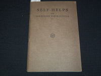 1918 SELF HELPS AND SKETCHING INSTRUCTIONS BOOK - GISHOLT MACHINE CO. - K 2617
