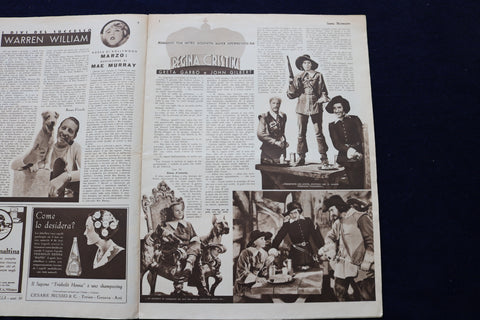 1934 MARCH 21 CINEMA ILLUSTRAZIONE MAGAZINE-MARLENE DIETRICH-GRETA GARBO-E 23877