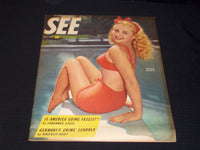 1946 NOVEMBER SEE MAGAZINE - ADELE MARA FRONT COVER - E 20004
